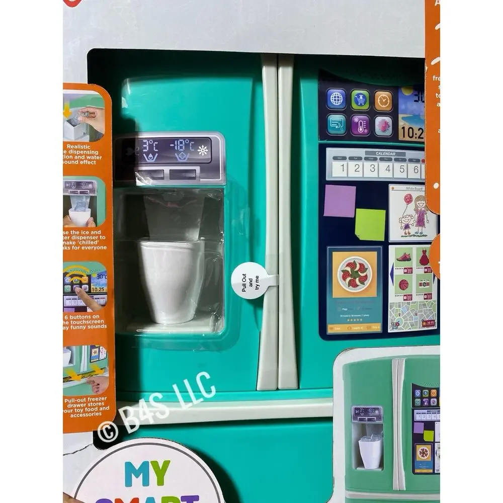 Play My Smart Fridge Double Door Learning Kids Toy Refrigerator